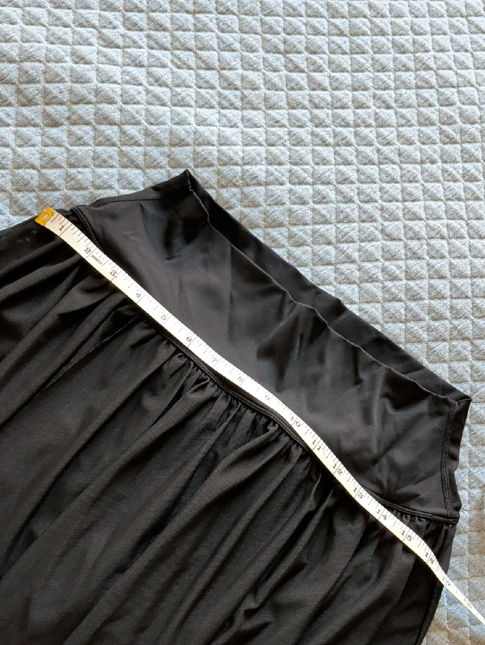 HALARA High Waisted 2-in-1 Mesh Flowy Maxi Casual Skirt - Picture 6 of 7